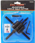 CAL-HAWK ADJUSTABLE CIRCLE HOLE CUTTER 7/8--5" DIAMETER DRILL BIT SAWOpens in a 