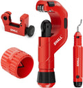 4-Piece Tubing Cutter Set, 1/4’’ to 2’’OD Heavy Duty Copper Pipe