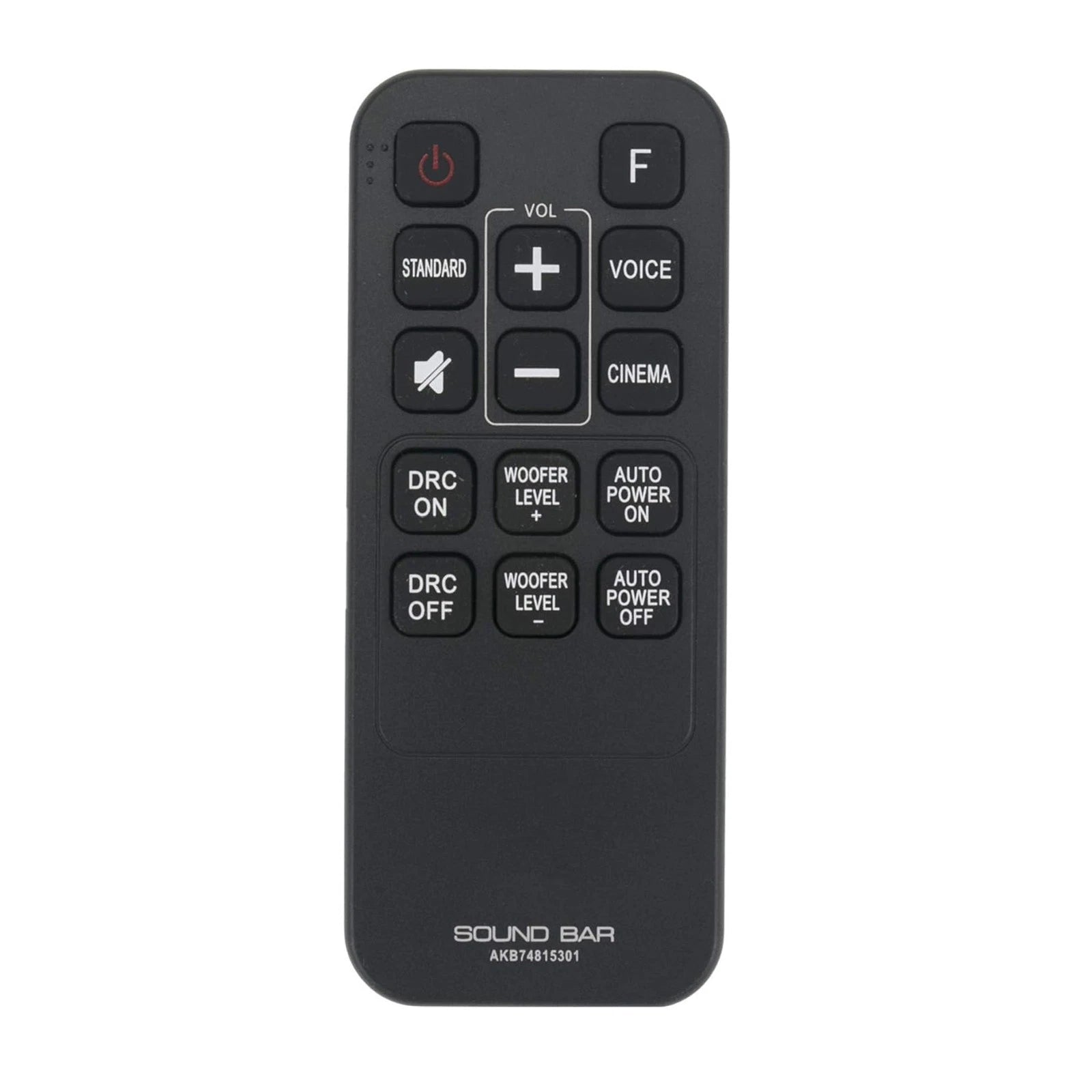 Akb74815301 Maintenance Remote Control For Lg Sound Bar Las453b