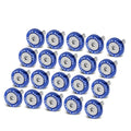 Blue 20mm Aluminum Fender Washers Dress Up Kit Fits | Built Supply Co