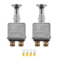 Push For Pull Switch 75 Amp 6 To 28V Dc On Off Chrome Knob