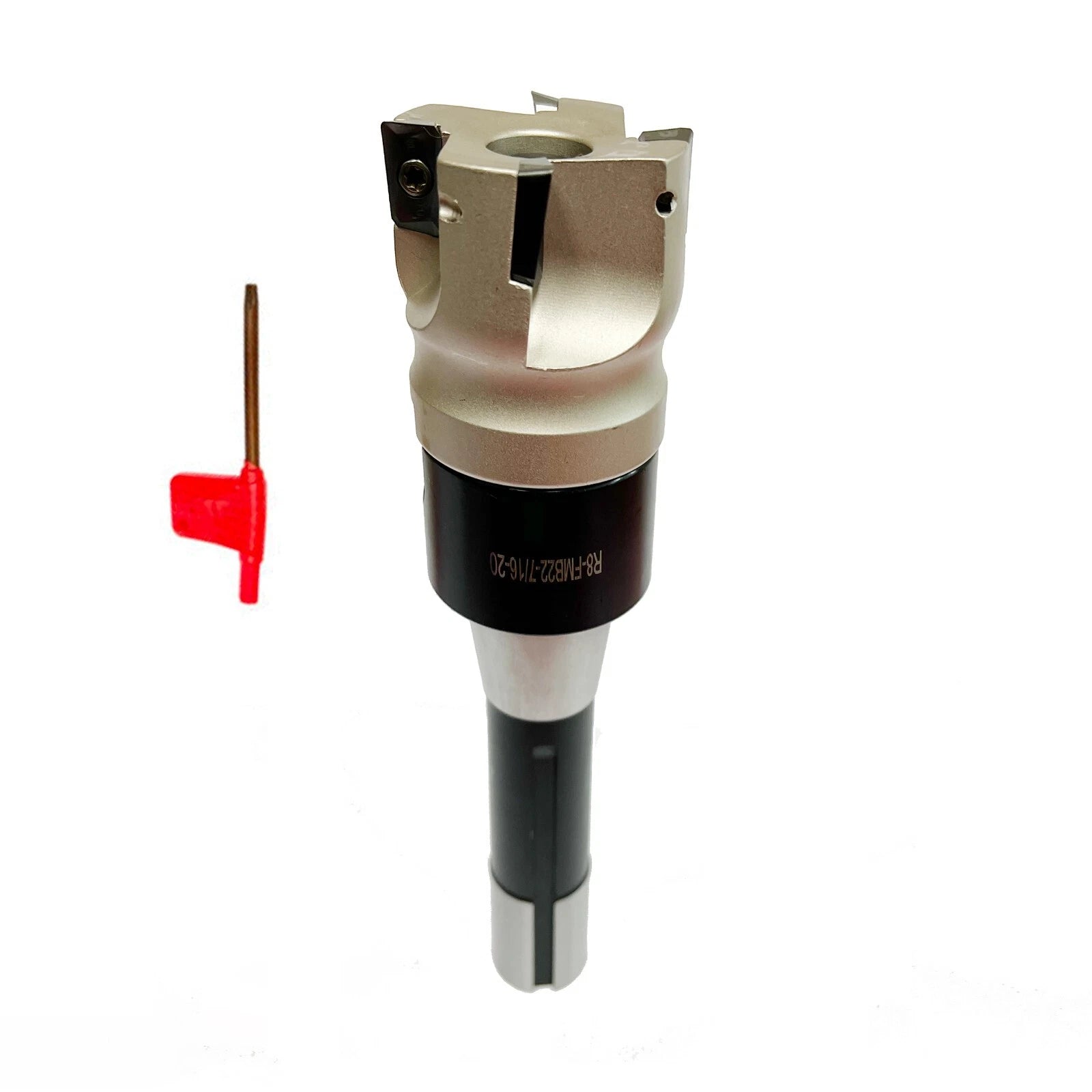 R8 2inch 4 Flute Face Mill Cutter Set And Carbide | Built Supply Co