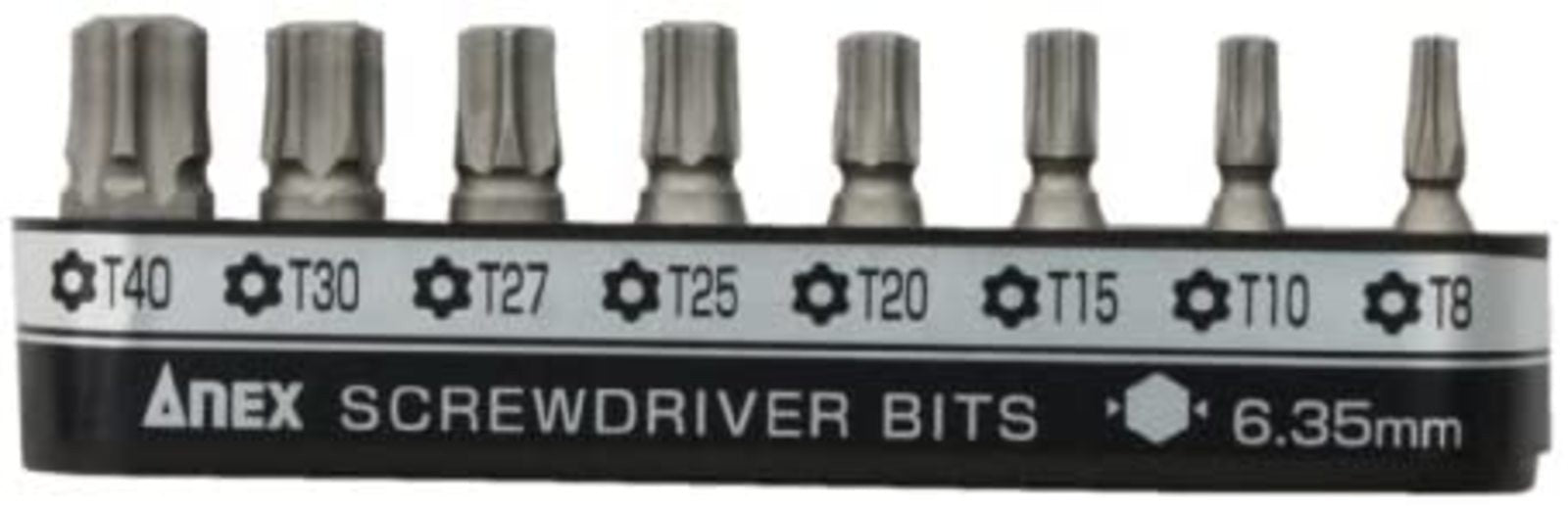 ANEX Ultra Short Bit Holder Set AK-51P-B8T