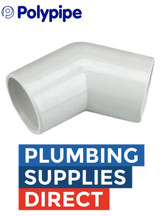 Polypipe 135° Elbow Bend 21.5mm Solvent Weld