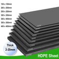 Black HDPE Sheet Cut to Size