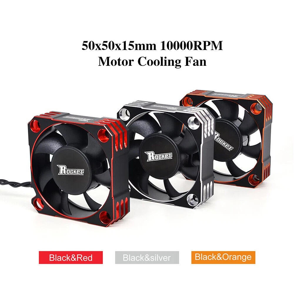 8.5V 50mm 10000rpm Brushless Motor Esc Cooling Fan Cooler For 1/5 1/6