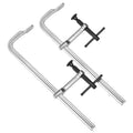 Jorgensen 2-Pack Bar Clamps 12-Inch Drop Forged Steel Bar Clamps for