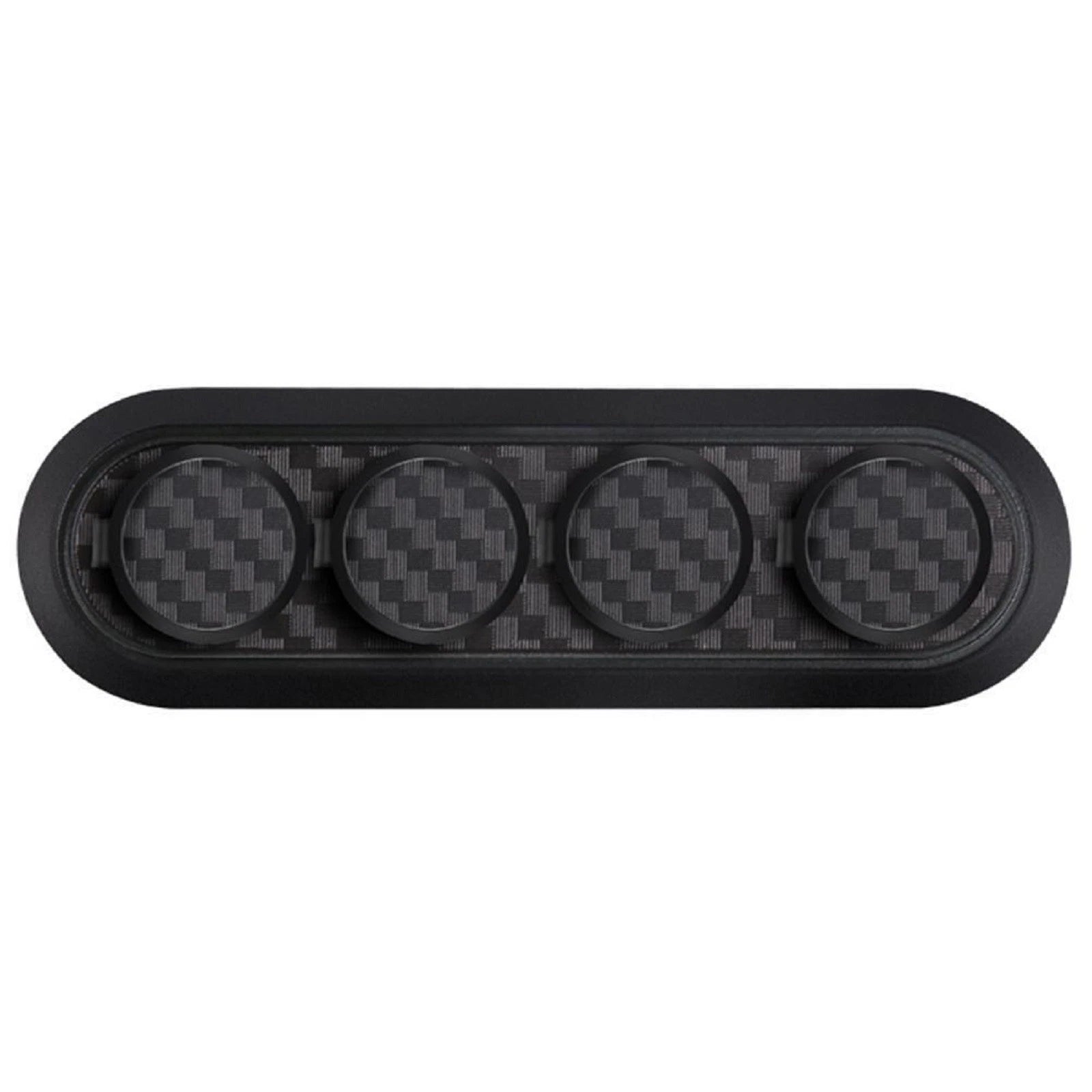 Magnetic Cable Organizer Carbon Fiber Look Desktop Usb Cable Clip