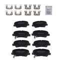 Front Rear L&R Brake Pads Set for Kia Forte5/Forte/Forte Koup