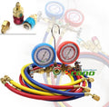 R12 R134a A/c Diagnostic Manifold Gauge Set H/l Quick Coupler Adapter