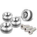 Silver Car Bumper/fender/trunk/hatch Aluminum Quick Release
