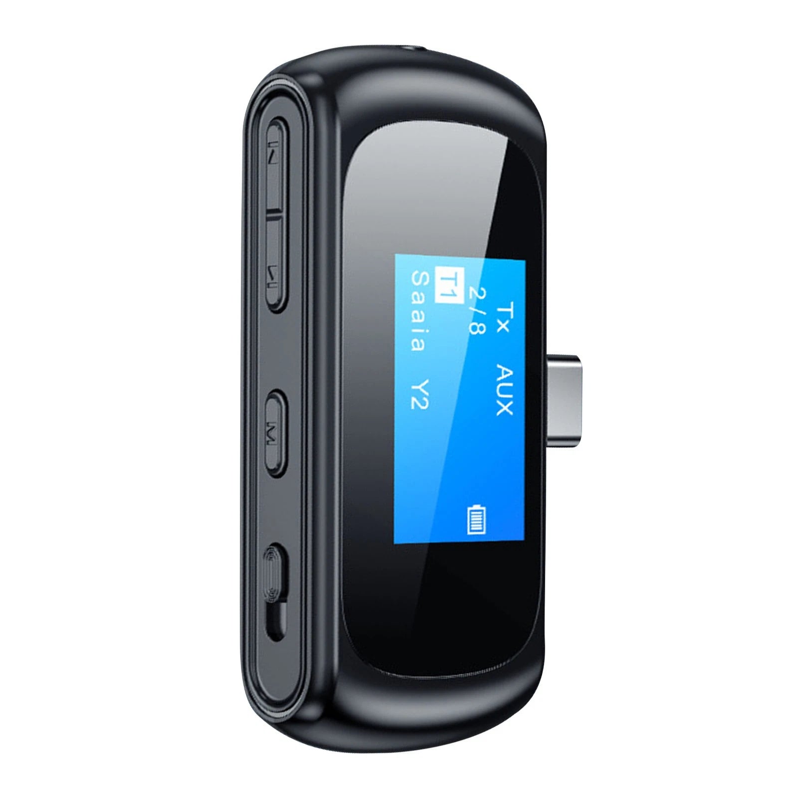 2 In 1 Wireless Audio 3.5mm Aux Adapter Car Bluetooth 5.0 Transmitter