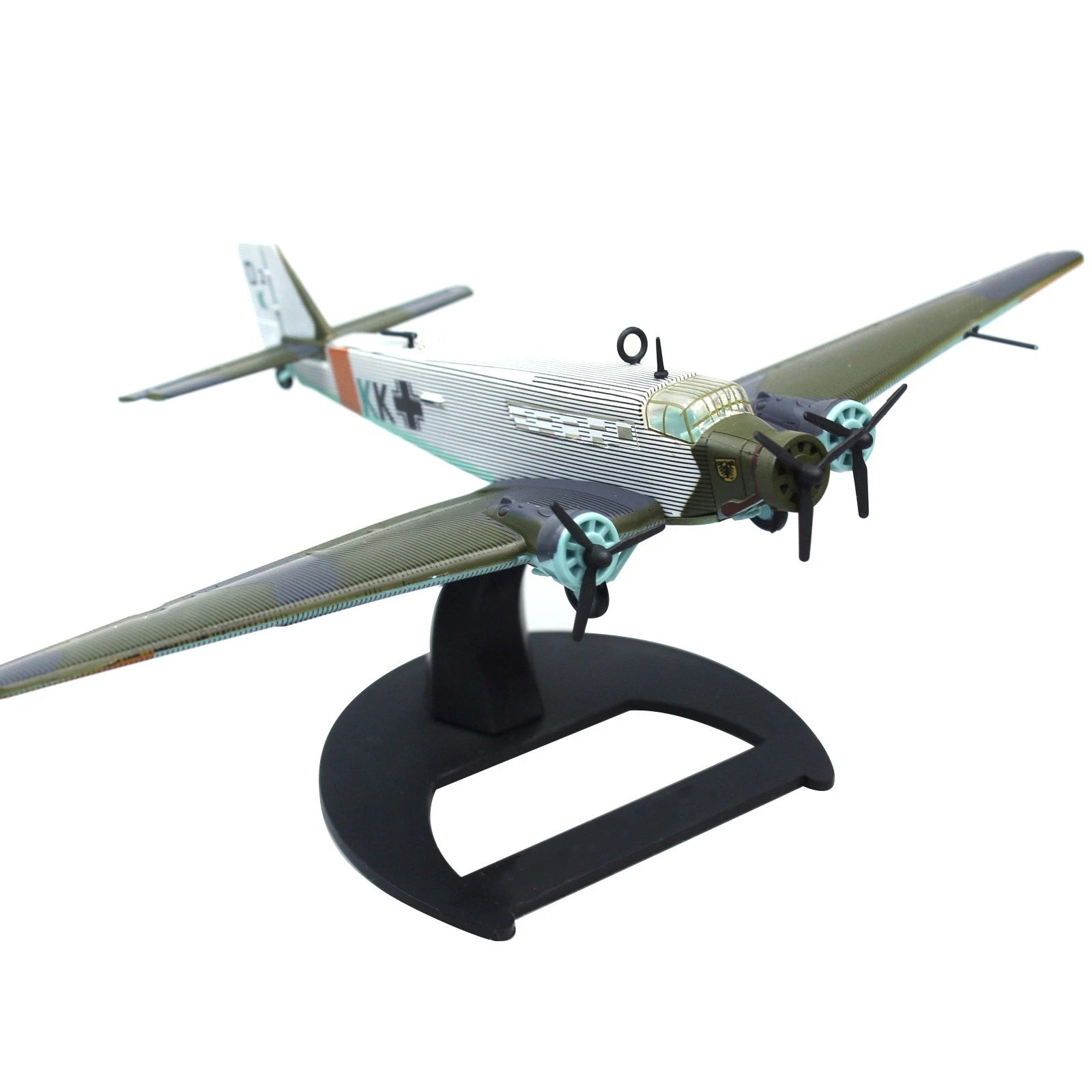 German Luftwaffe Ju-52/3m Aircraft Alloy Model 1/144 Scale With Stand