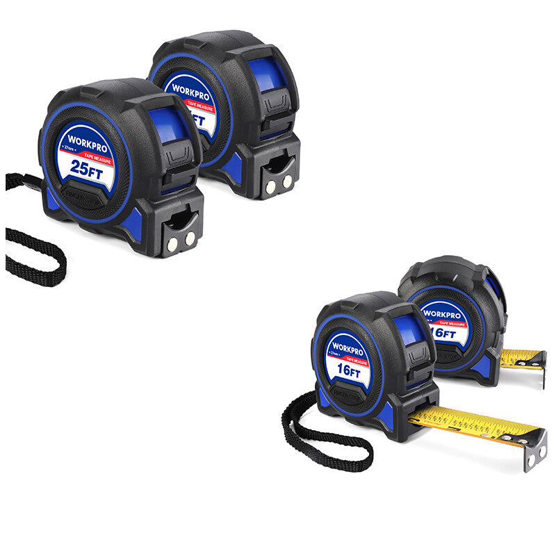 16FT/25FT Heavy Duty Tape Measure 2Pc