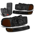 For 1999-2007 Gmc Sierra Smoked Amber Signal | Built Supply Co