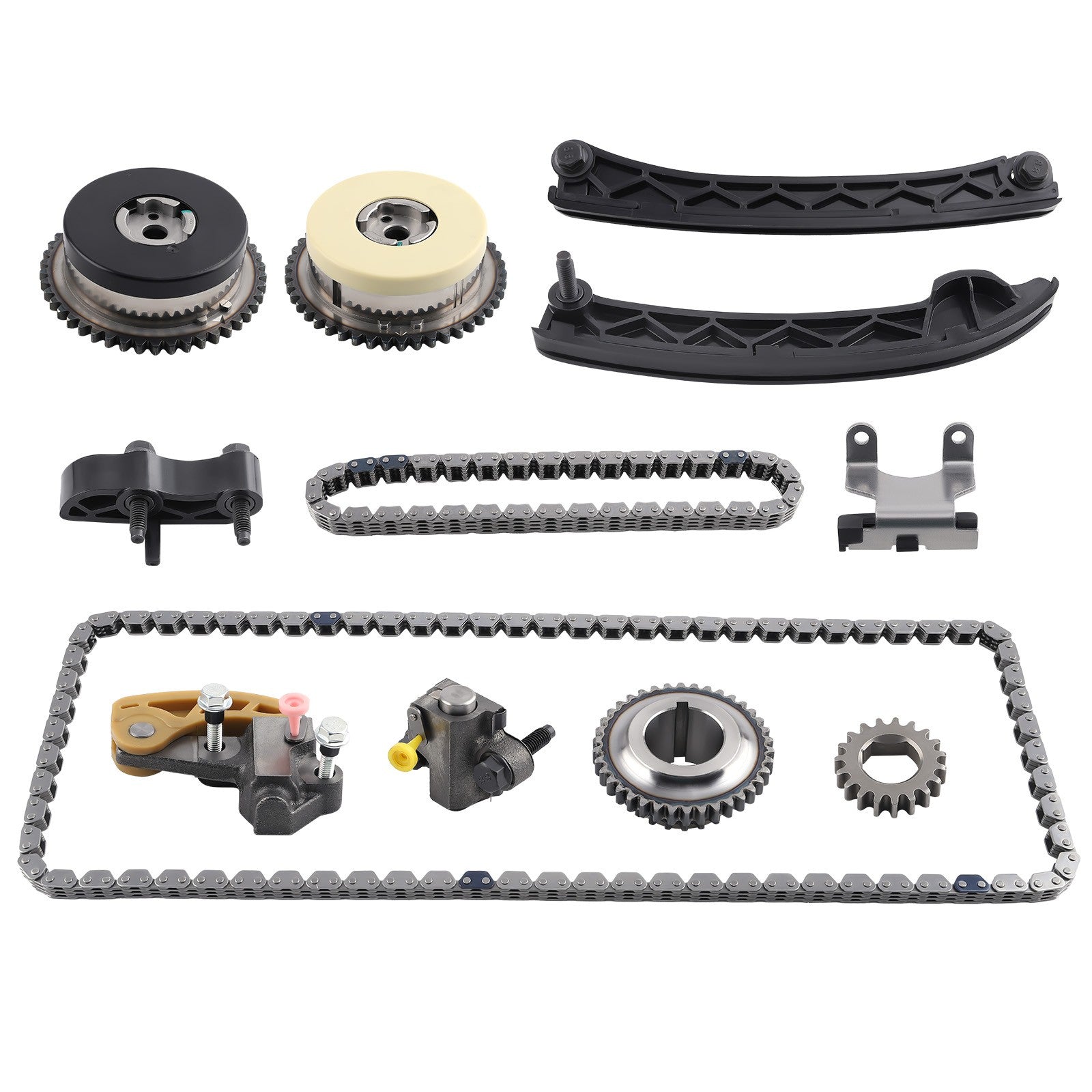 Timing Chain Kit & Camshaft Sprocket For Chevrolet Buick Cadillac GMC