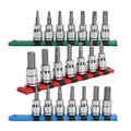 DURATECH 21PC Bit Socket Set 3/8'' Drive Torx Allen Bit Socket by DURATECH