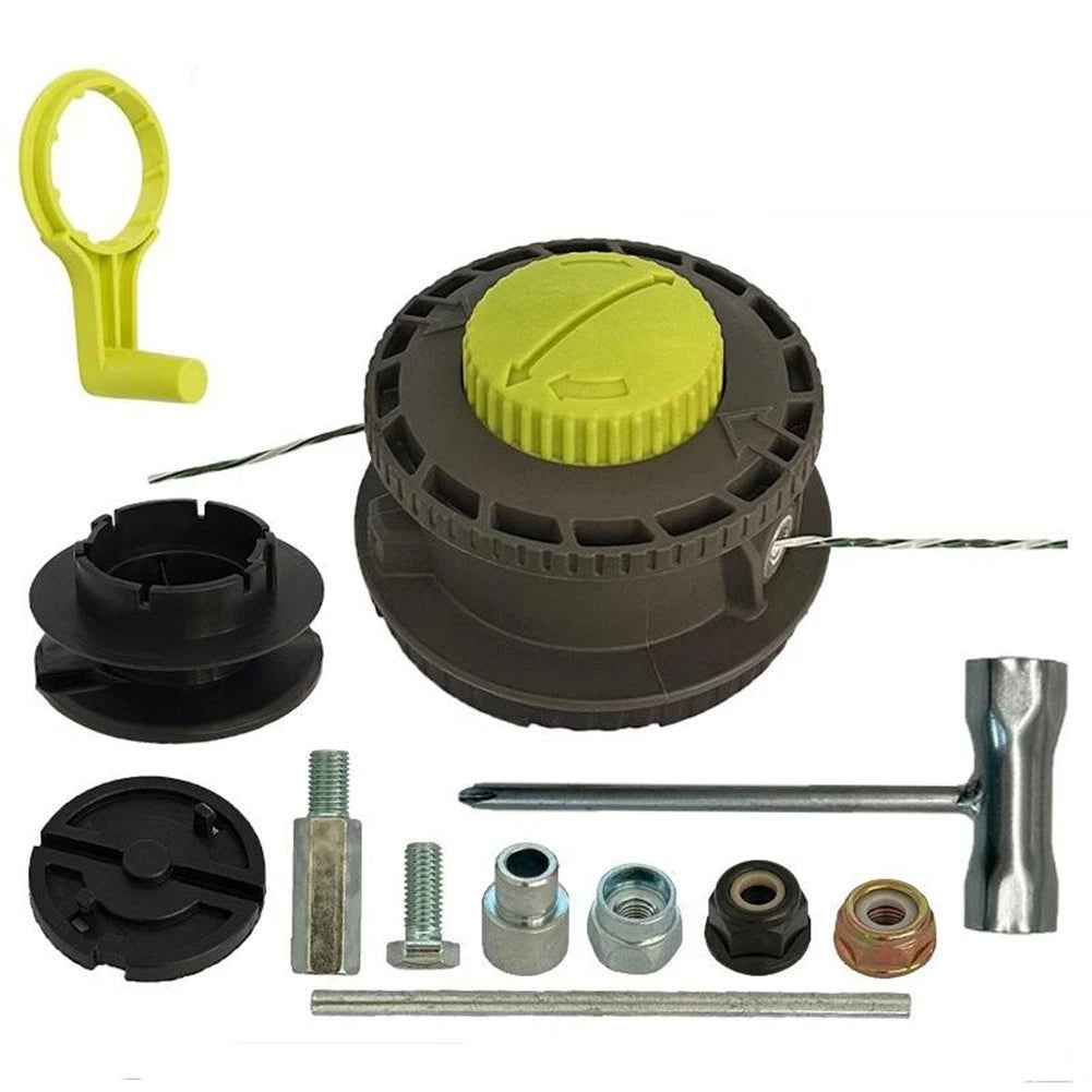 Lawn Trimmer Head Kit Compatible With Ry15526 Ry15527 Ry15529 And