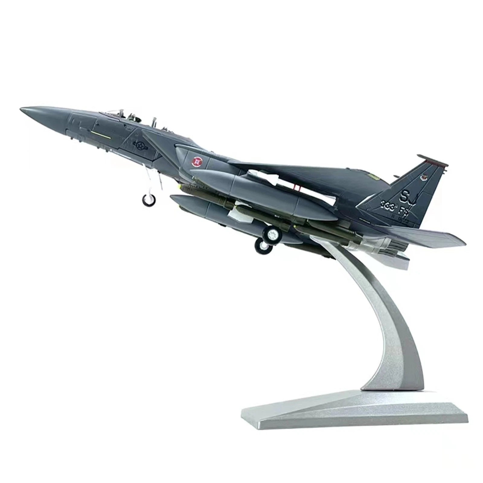 1/100 U.s. F-15e Strike Eagle Bomber Aircraft Plane Model With