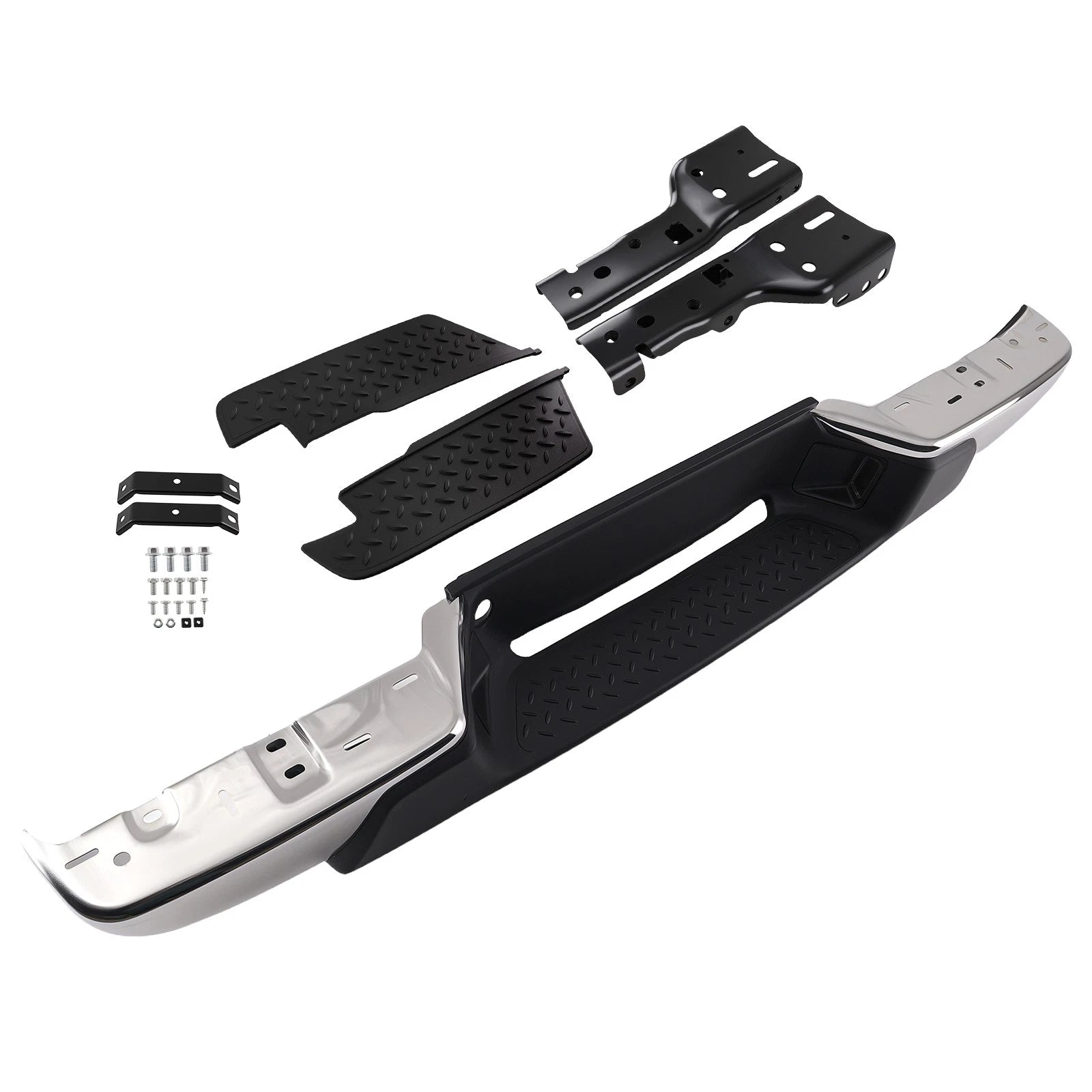 Chrome Steel Rear Bumper Assembly for GMC Canyon 2008-2012 GM1103156 15886441