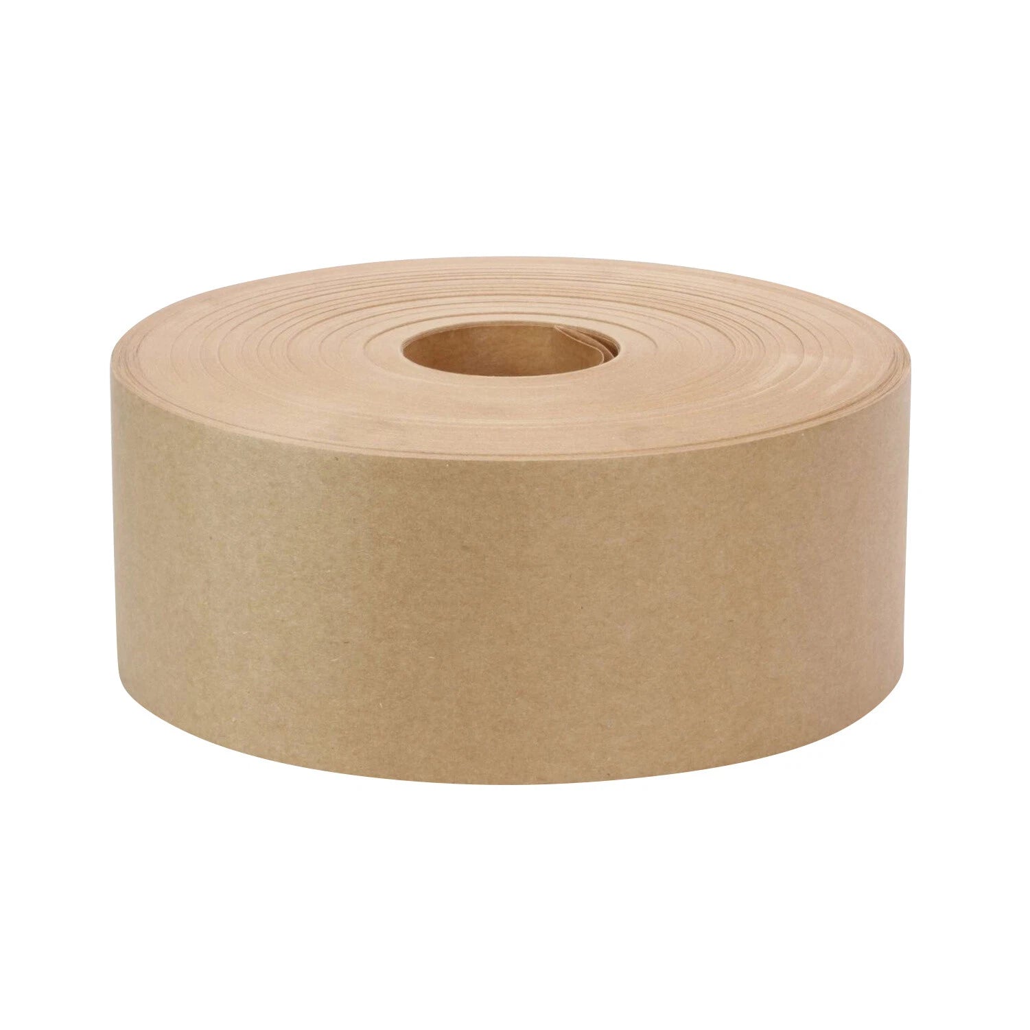 Rok 3" X 600' Gummed Paper Water Activated Carton Box Kraft Packaging