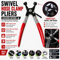 Swivel Jaw Hose Clamp Pliers Locking Tool For Fuel Coolant Radiator Hoses