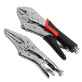 Carbon Steel Curved Straight Jaw Vise-Grip Locking Pliers by Unbranded