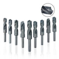 HSS DRILL BIT STEPPED 13MM SHANK BITS DRILLS STEEL METAL BLACKSMITH 13.5 - 30MM