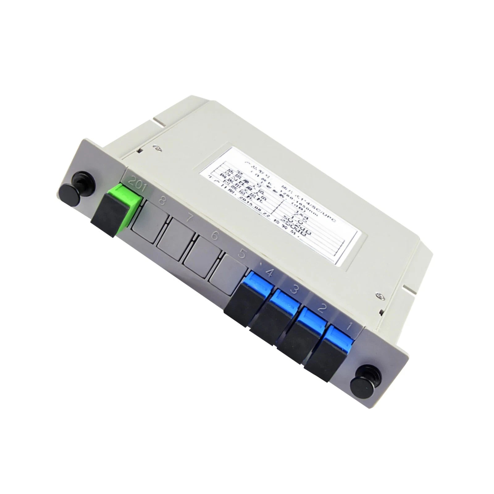 Sc/upc Connecter Single Mode Fiber Optical Plc Splitter 1*4 1x4, 1 To