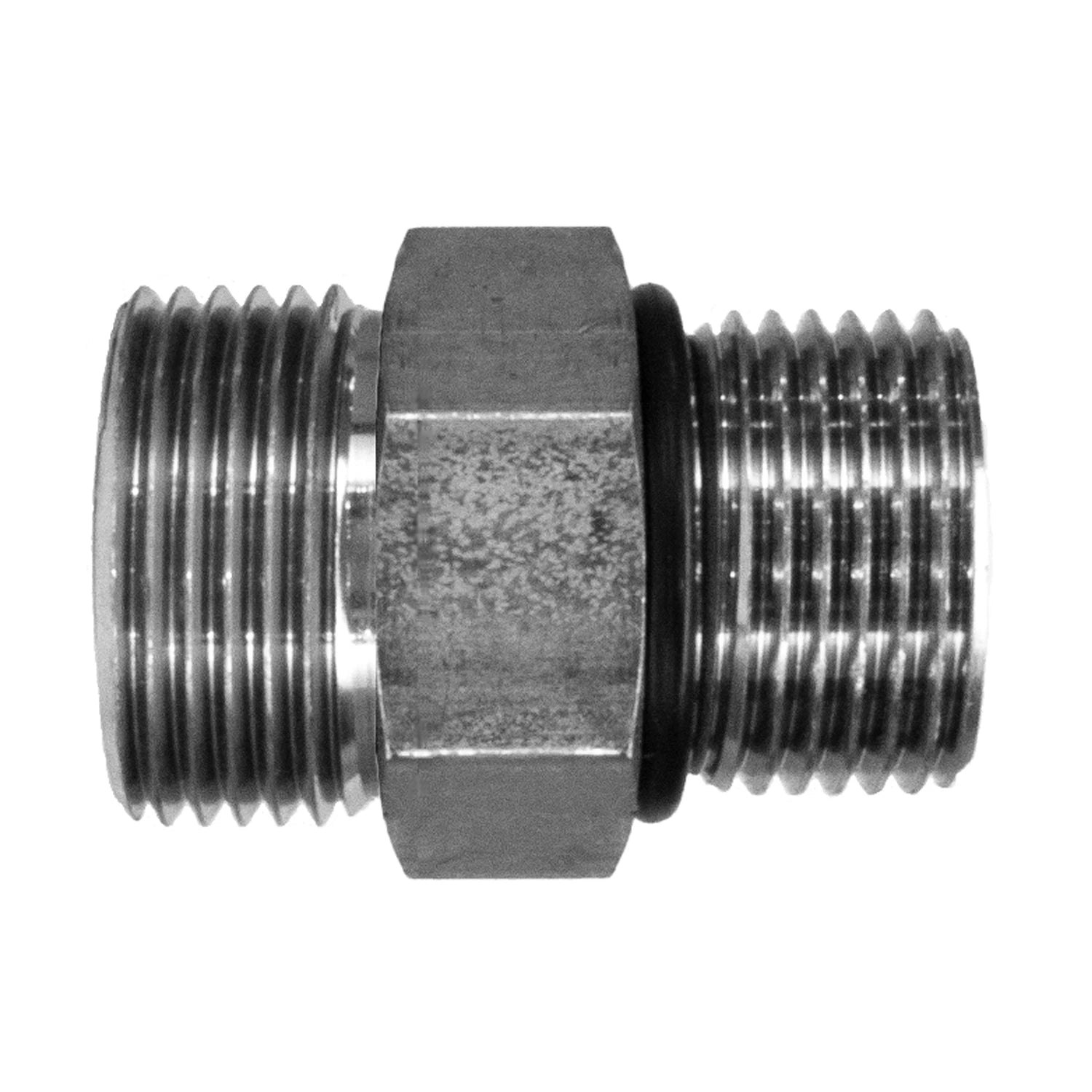 Hydraulic Adapter - 12 Male Face Seal X 16 Male Boss Flat Face