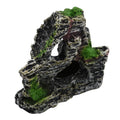 Resin Aquarium Rockery Fish Tank Decorations Ornament Mountain Hiding
