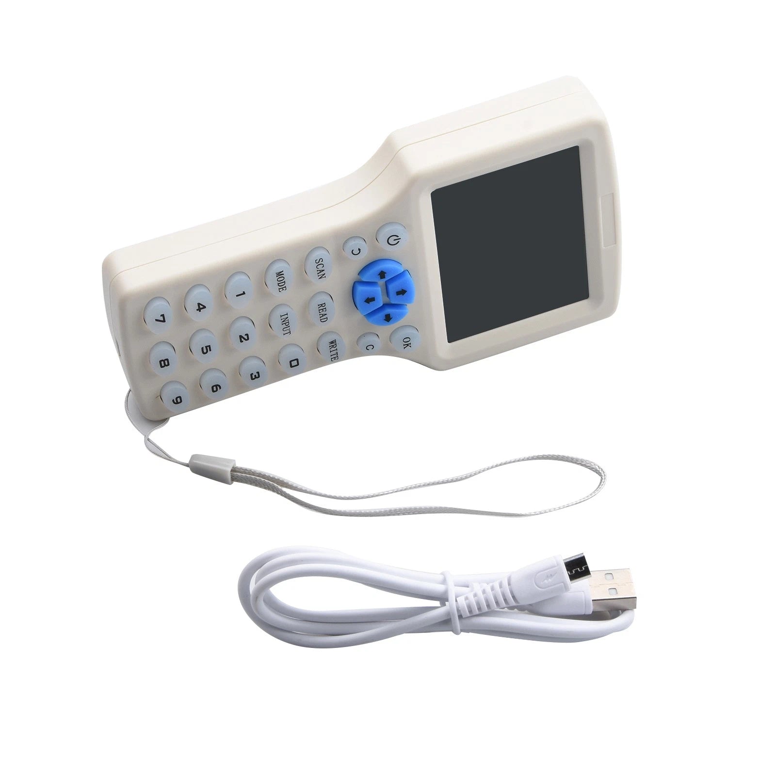 Plastic Handheld Rfid/nfc Smart Card Reader Elevator Writer Copier Ic