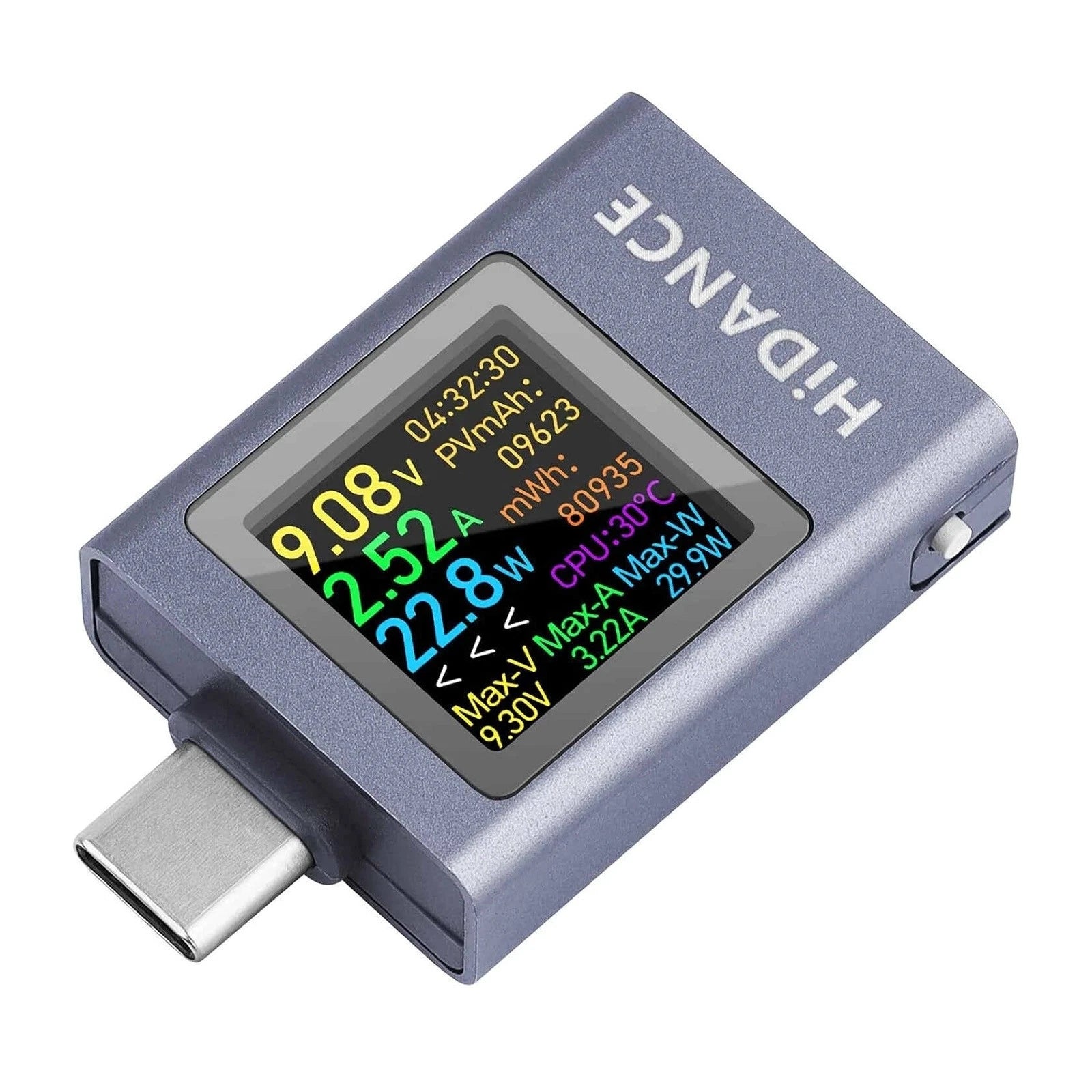 Bidirectional Usb C Power Tester Charging Speed Check Support