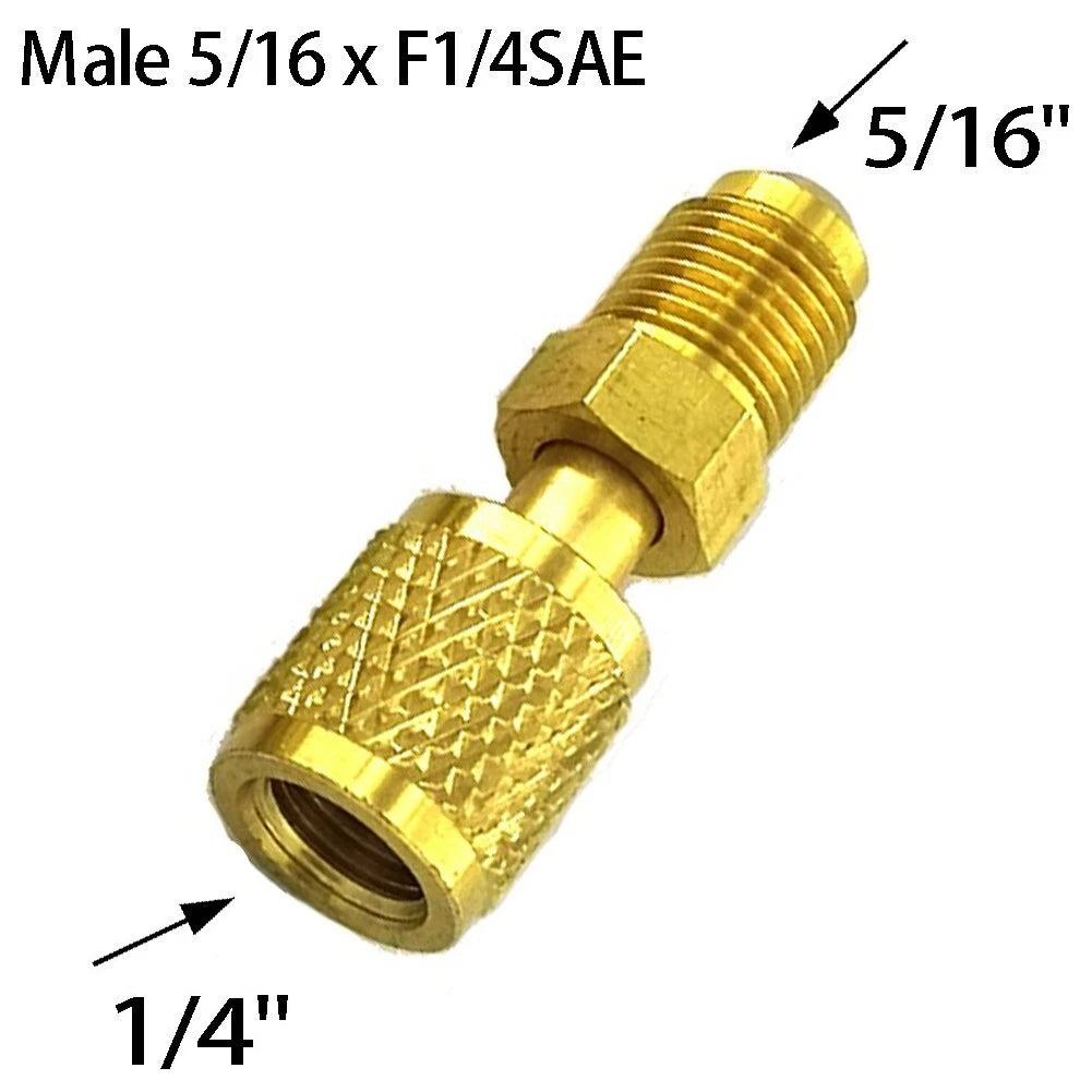 Easy To Install Brass Adapter For R32 R410a Ac | Built Supply Co