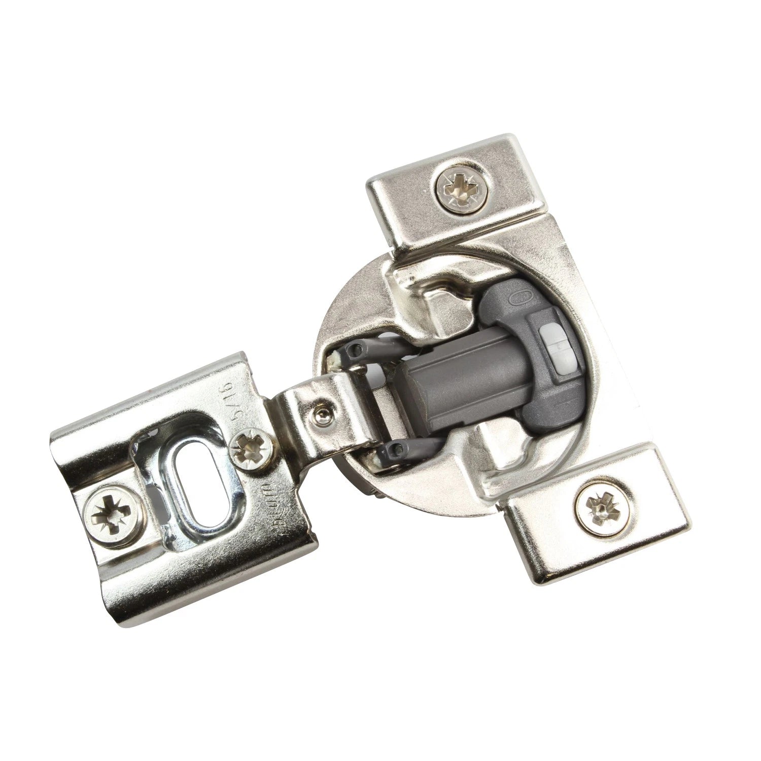 Blum 105 Deg 5/8" Overlay Press In Soft Close Compact Cabinet Hinge