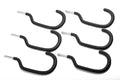 Presa Heavy Duty Bike Rack Hook Set, Black, 6-PackOpens in a new window or tab