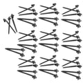 Set Nylon Tie Cable Fixed Fasteners Clips Fastening Straps For All