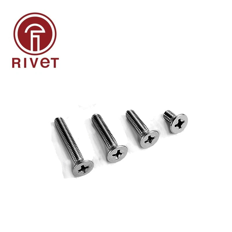 M10 304 A2-70 Gb819 Din7046-1 Cross Countersunk Head Screw Machine