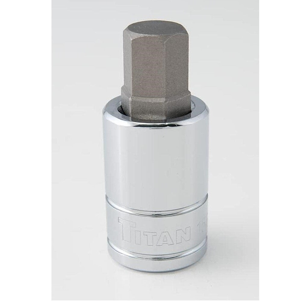 Titan 1/2-Inch Drive 1/2-Inch Hex Bit Socket by Titan