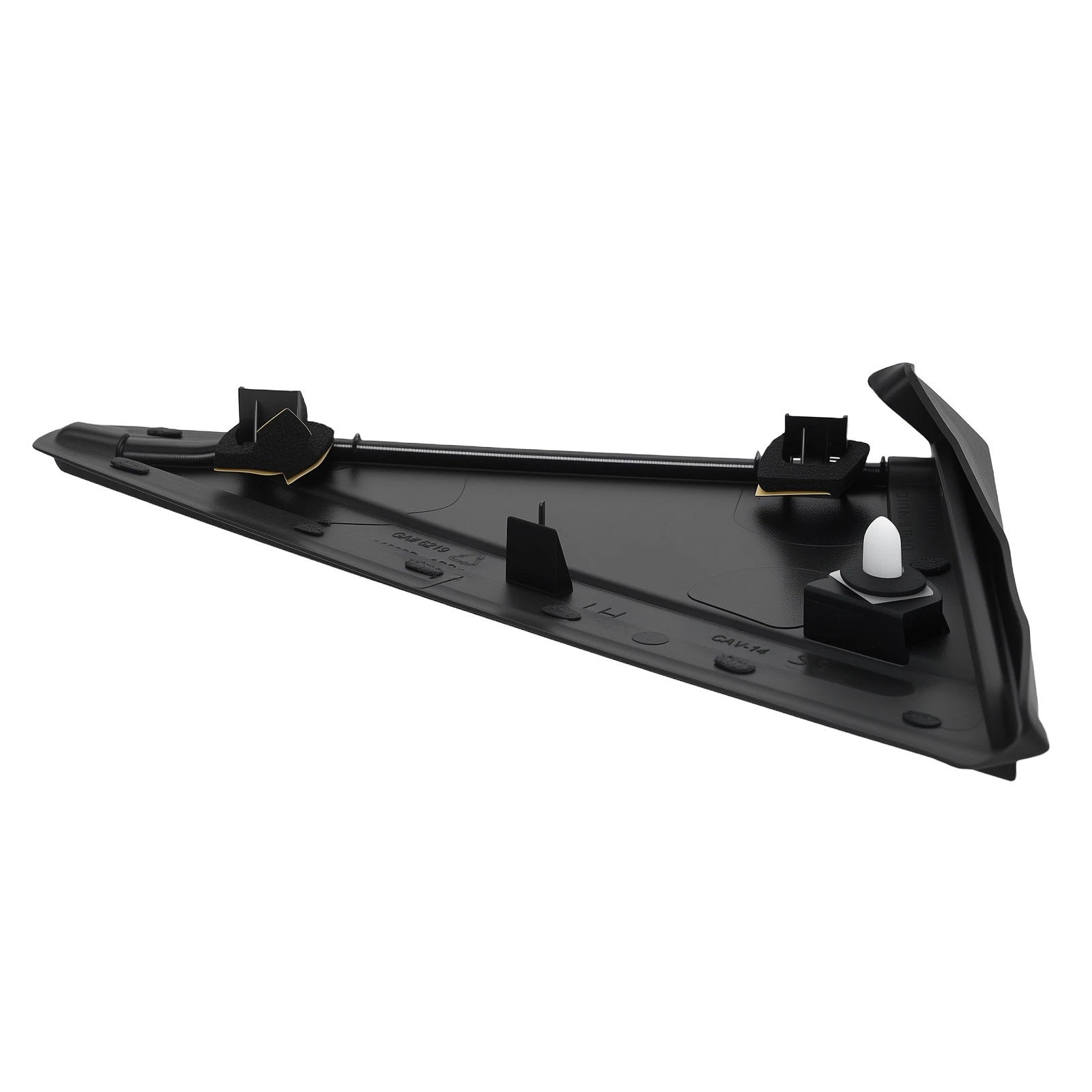 Left Mirror Flag Trim for Dodge Ram/Grand Caravan 2012-2020 Black 1AN69RXFAB