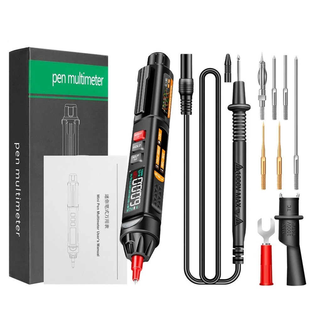 Portable Pen Tester With Real Person Voice Broadcast Led Lights And