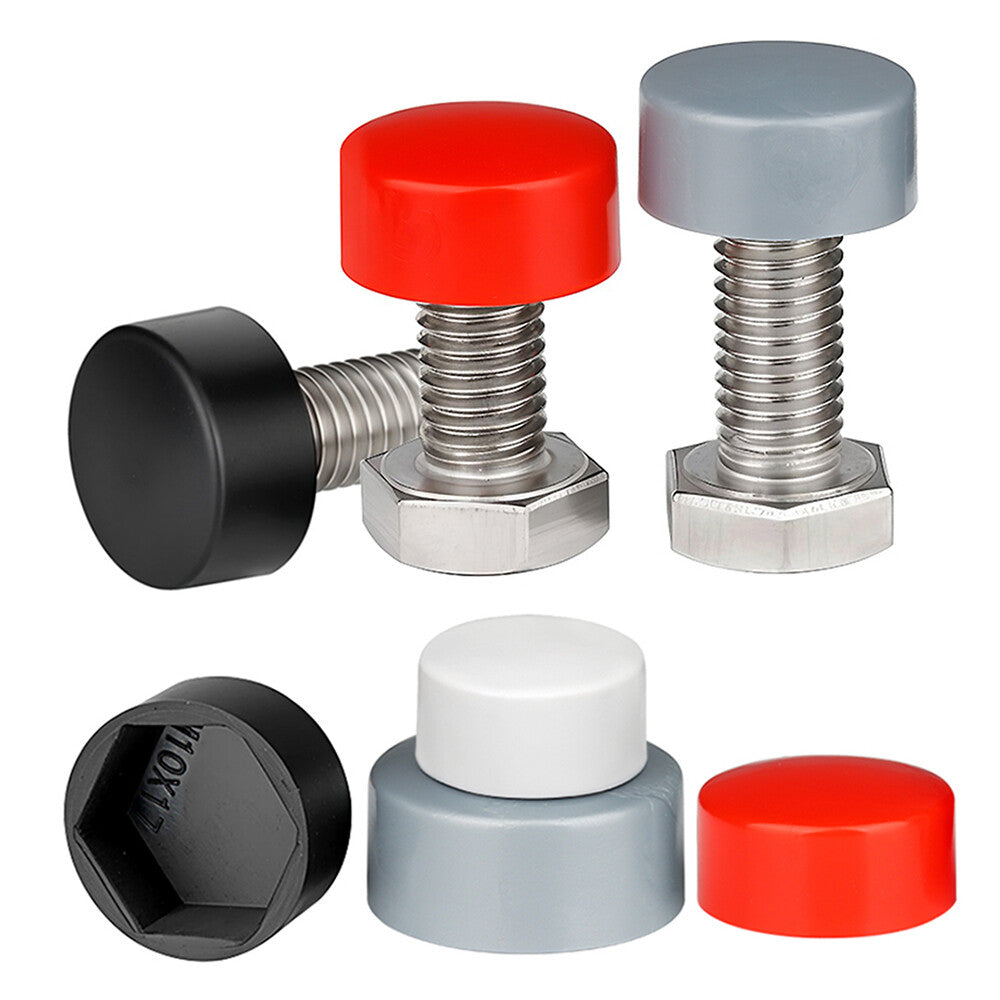 Hexagonal Nut Flat Head Plastic Protective Cap