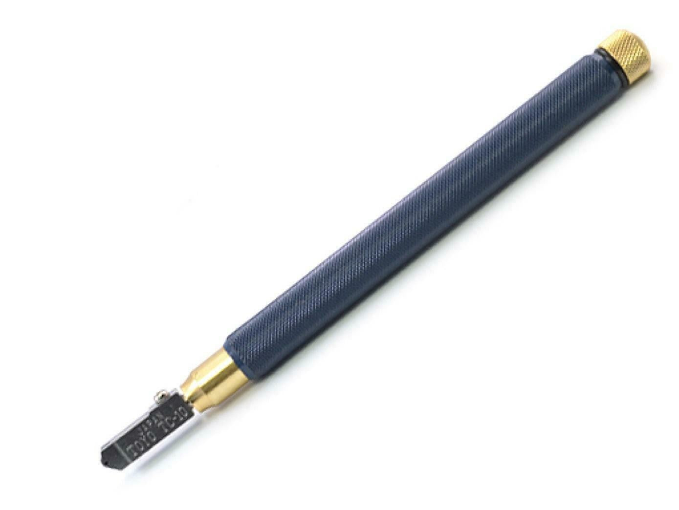 Toyo Narrow Head Oil Glass Cutter Brass Handle Tc10b | Built Supply Co