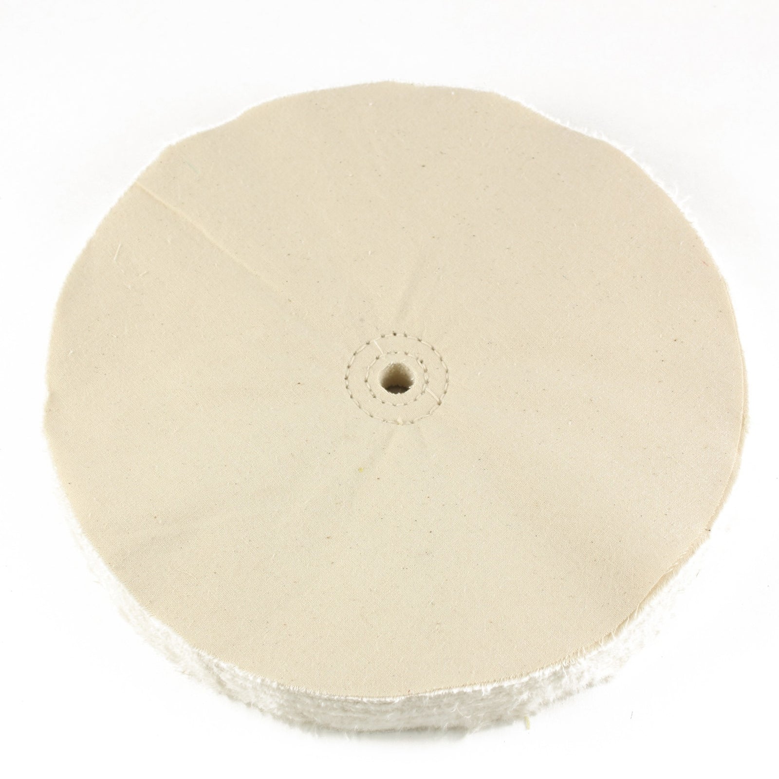10" x 1/2" Arbor Hole - 60 Ply Loose Polishing Muslin Cotton Buffing