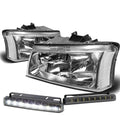 Chrome Crystal Lens Headlight+clea<wbr/>r | Built Supply Co