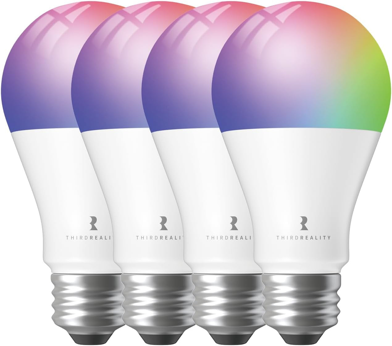 Zigbee Smart Color Bulb ZL1 4Pack,Compatible with Home