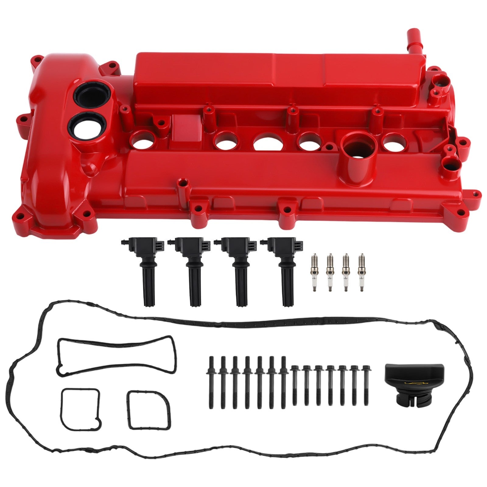 Valve Cover Set for Ford Focus 2.0L 14-18 EcoSport 18-21 w/ Ignition