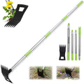 ListingWeeder Puller Stand Up Weed Tool Long Handle Garden Outdoor