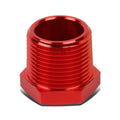 1"-11.5 Male To 3/4"-14 Female Red NPT Piping Thread Reducer Adapter