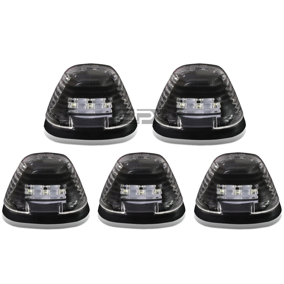 Fit 99-16 Ford Superduty Black Yellow Led Cab Roof Running